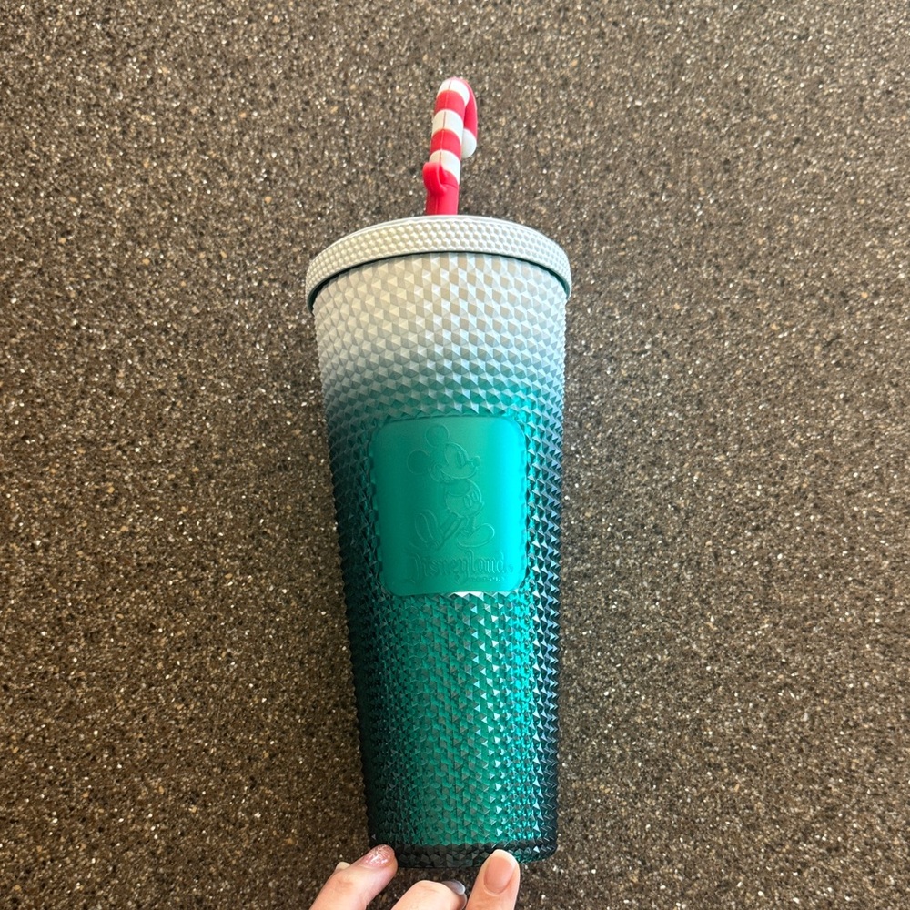 Starbucks Gradient Tumbler with Straw - Black and Green